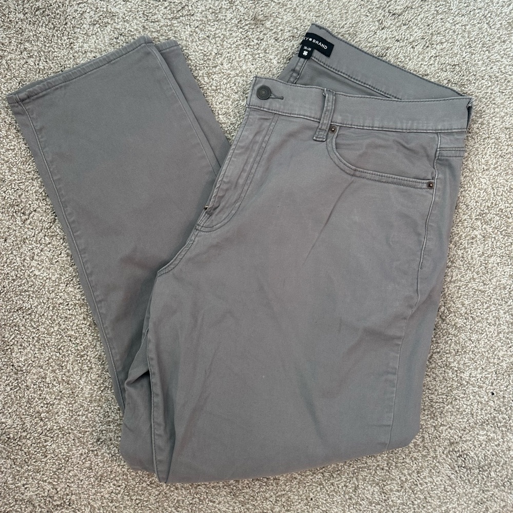 Lucky Brand 410 Athletic Straight pants